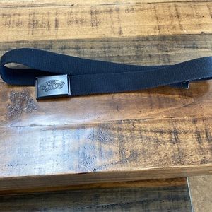 Vans black belt